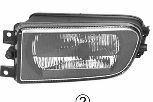 VAN WEZEL 0639997 -  Противотуманная фара